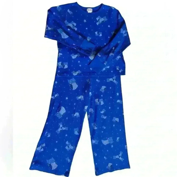 Pajamagram Waffle Knit Set Owl’s - Picture 1 of 4